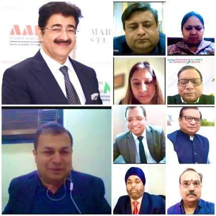 Sandeep Marwah Addressed MSME at SME Bizz Business Conference 272999115_10229675855740341_5703330946491879441_n