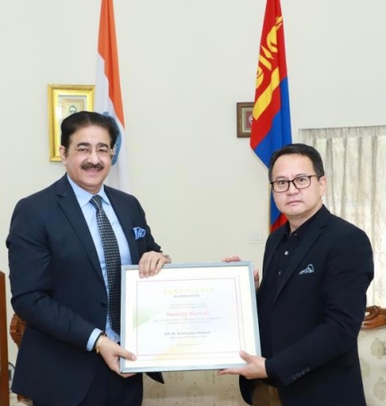 Sandeep Marwah Appreciated for Being Chair for Indo Mongolia Cultural Forum thumbnail_e2587086-7278-45ab-b4f3-214f80538ca5