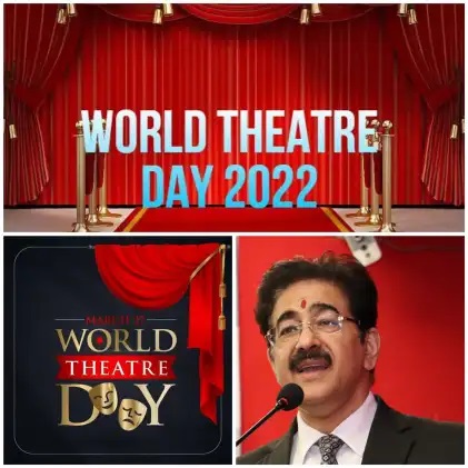 World Theatre Day Celebrated at Marwah Studios 277550790_5044916585575443_5609809363641595761_n