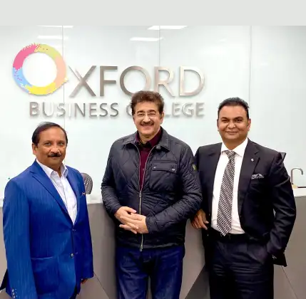 Sandeep Marwah Invited by Oxford Business College in Oxford 308501141_10231180185827653_2259169614241529580_n