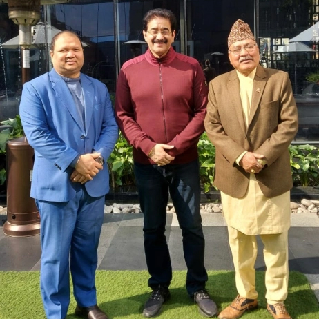 Sandeep Marwah Invited by Film Fraternity to Join Film City Nepal 71515623-66ba-482b-be2e-445262c84faf