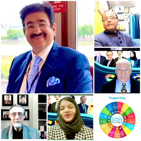 Sandeep Marwah Emphasised on SDG Seventeen Points img_2319