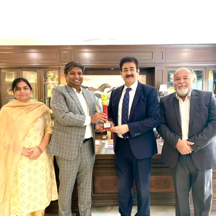Sandeep Marwah Honoured by Gangotsav  for Environmental Contributions and Save Ganga Campaign photo-2023-05-30-20-49-02
