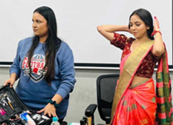 Makeup Maestro Sonali Gupta Enlightens Students at the 16th Global Film Festival Noida picture-1-2
