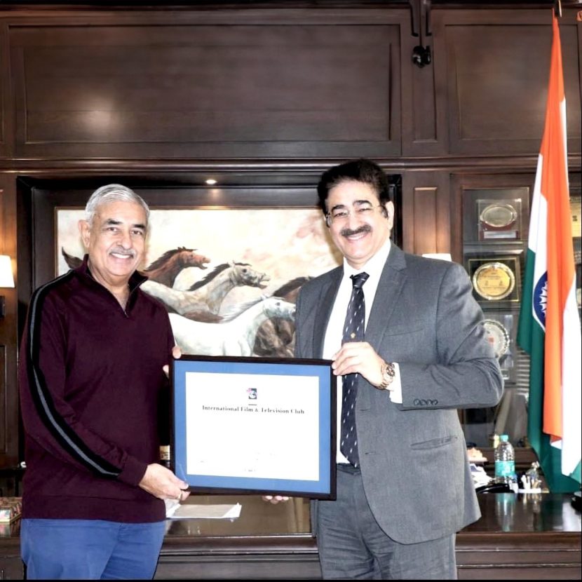 Former Mayor of London, Sunil Chopra, Visits AAFT and Honored by Dr. Sandeep Marwah thumbnail_img_3267