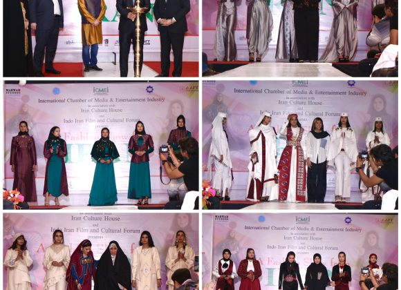Electrifying Fashion Show of Iranian Garments by AAFT School of Fashion and Design 428622600_10159146456371065_4304639103979919832_n