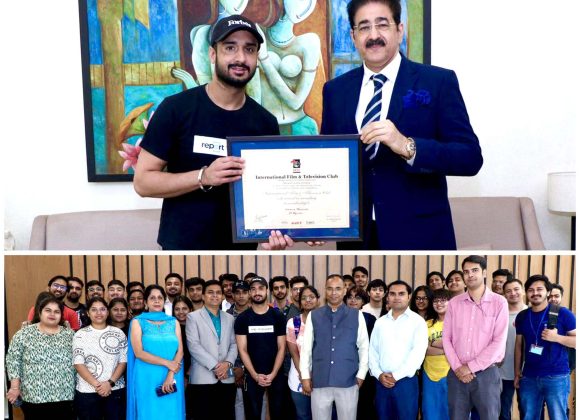 AAFT Hosts Influential Workshop on AI and Blockchain with Expert Aradhya Malhotra from USA 438302044_10159242549171065_2976293178484835734_n