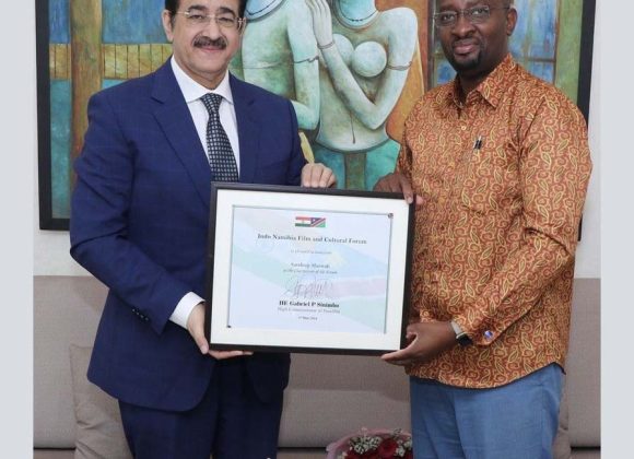 Dr. Sandeep Marwah Appointed Chair for Indo Namibia Film and Cultural Forum Marwah Studios