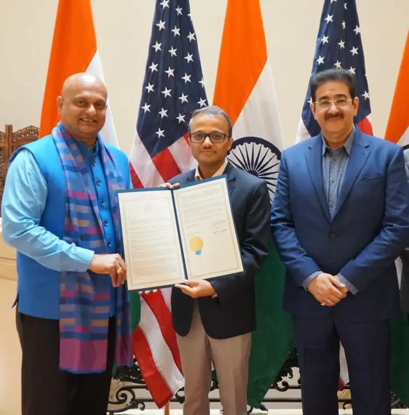 Dr. Sandeep Marwah Invited by Consulate General of India in New York 450155193_10235903556948979_2753294625895649300_n