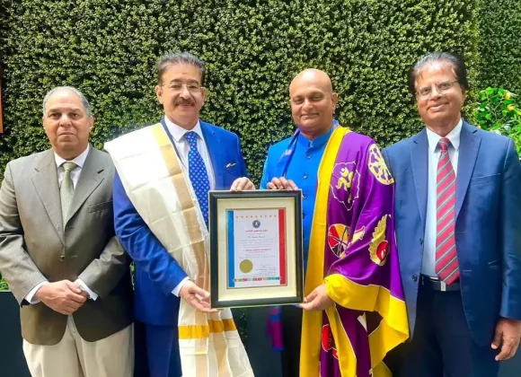 Sandeep Marwah Honored with Title “Lotus of World Peace” in the United States 452113676_10236019085917131_653102124509389843_n