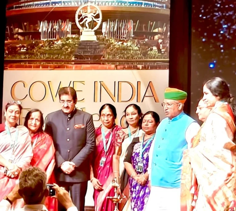 Sandeep Marwah Inaugurates Confederation of Women Entrepreneur Excellence Awards at Bharat Mandapam 458920408_18453153454061784_3376791141418899855_n
