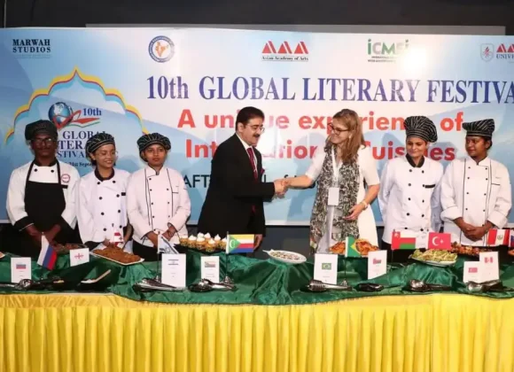 Slovenian Cuisine Takes Center Stage at 10th Global Literary Festival Noida 2024 460959170_10159557059351065_6886123013353972909_n