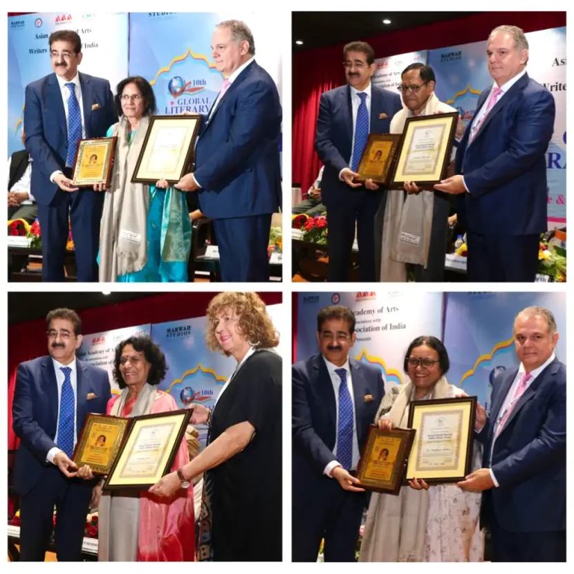 5th Edition of Suraj Parkash Marwah Awards Presented by Asian Academy of Arts at Global Literary Festival Noida 461078493_10236832062561039_6886739806485756327_n