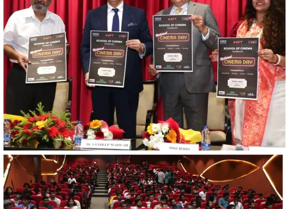 National Cinema Day Celebrated at AAFT School of Cinema with Industry Leaders 461112757_10236843564248574_1524965390660599398_n