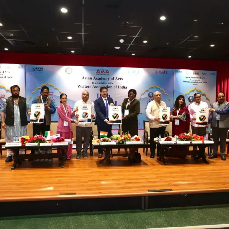 Indo-Chad Film and Cultural Forum Launched at the 10th Global Literary Festival Noida 2024 461260238_10236814237715429_8114957539719525164_n-1