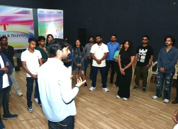 Actor Vivaan Parashar Conducts Exclusive Workshop at AAFT School of Acting and Presentation 461265649_10236843573968817_5381493578713241031_n