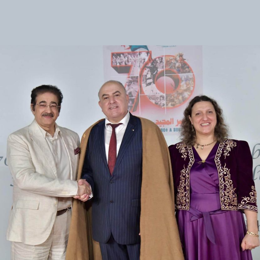 Sandeep Marwah Joins Algerian Ambassador to Celebrate the 70th Anniversary of Algeria’s Glorious Revolution 465850341_10237446136752510_3740832021068835813_n