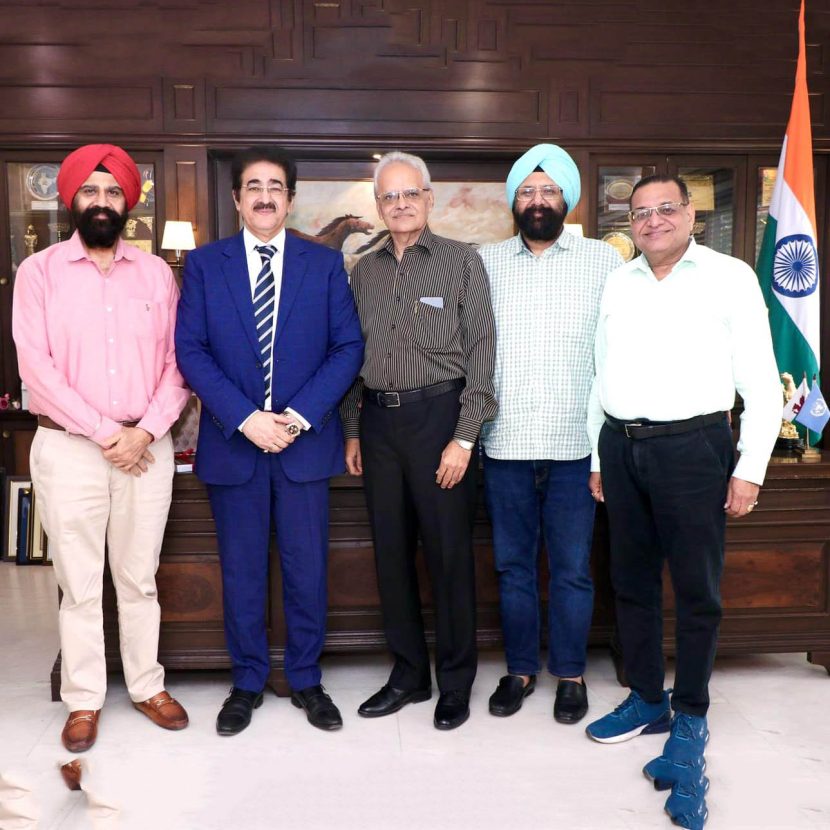 Sandeep Marwah Inaugurates the 5th Global Sustainability Conclave at Vigyan Bhawan 468011188_10159746985486065_6229540223424152437_n-1