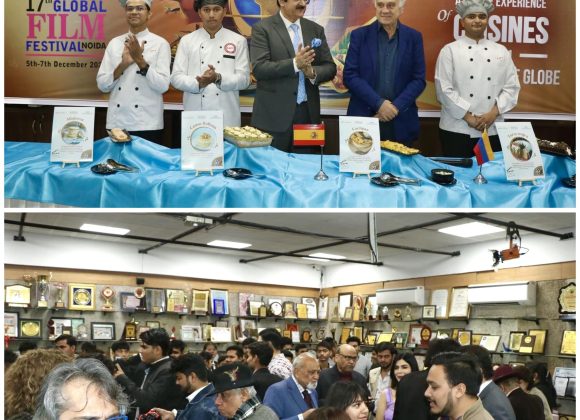 AAFT Showcases Authentic Spanish Cuisines at 17th Global Film Festival Noida 469693124_10159995234526065_298054349070549981_n