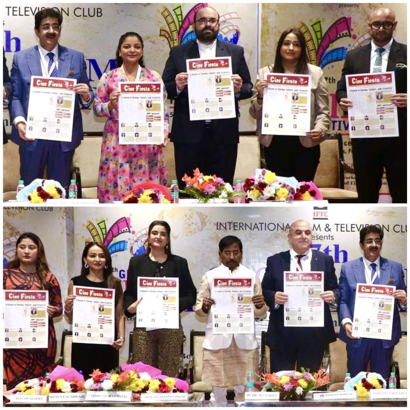 Newsletter ‘Cine Fiesta’ Released During the 17th Global Film Festival Noida 469864381_10159994510896065_3988620232418019054_n-1