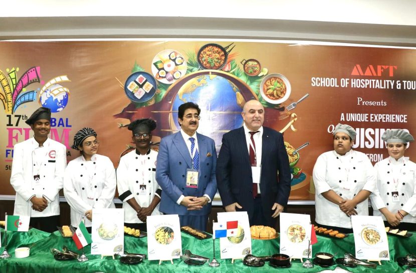 AAFT School of Hospitality and Tourism Celebrates Algerian Cuisine at the 17th Global Film Festival 469900686_10159994026806065_4461307183653249906_n