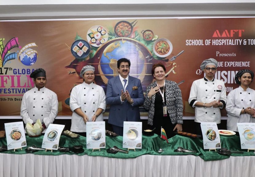 AAFT School of Hospitality and Tourism Presents Cuisines of Lithuania at the 17th Global Film Festival Noida 469983841_10159994557251065_5927055928481732076_n