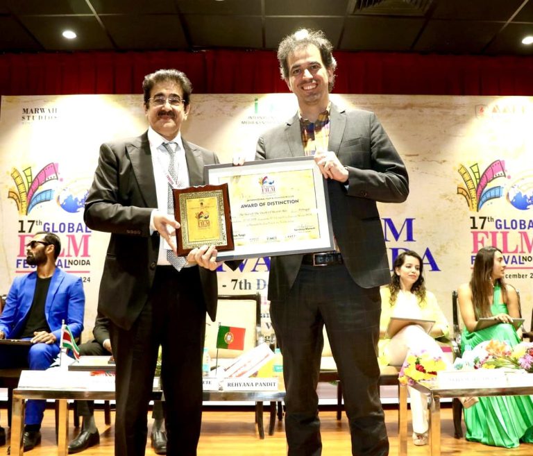 João Ribeirete Honored with Award of Distinction at 17th Global Film Festival 470794934_10160009787936065_1073300632991876032_n