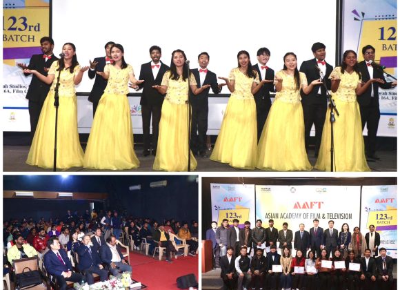 Motivational Lecture and Cultural Exchange by Dr. Ahn Kye Hyun from South Korea at AAFT 471227244_10160015515971065_8183081400469070921_n