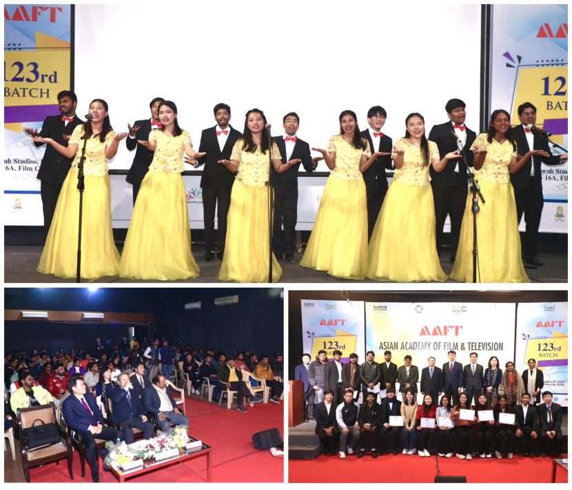 Motivational Lecture and Cultural Exchange by Dr. Ahn Kye Hyun from South Korea at AAFT 471227244_10160015515971065_8183081400469070921_n