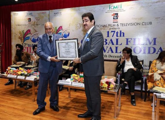 T.P. Agarwal Nominated as Patron of ICMEI During 17th Global Film Festival Noida 471263518_10238610736266770_3008639835815278879_n