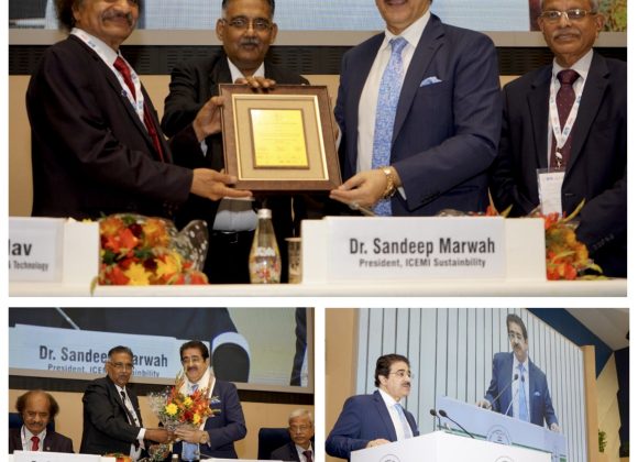 Dr. Sandeep Marwah Honored at 5th Global Sustainability Conclave at Vigyan Bhawan thumbnail_img_1905-1