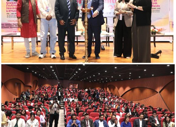 Seminar on ‘The Role of AI in Shaping the Future of Journalism’ Held at 13th Global Festival of Journalism & AVGC Noida 2025 480212538_10160119691911065_3718573093157130660_n