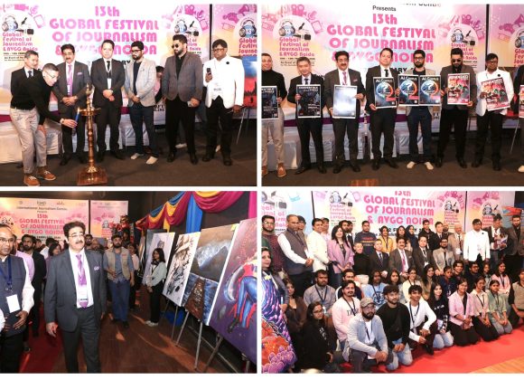 AAFT School of Animation Showcases Creative Excellence at 13th Global Festival of Journalism & AVGC Noida 2025 480214432_10160125687636065_866830373107220895_n