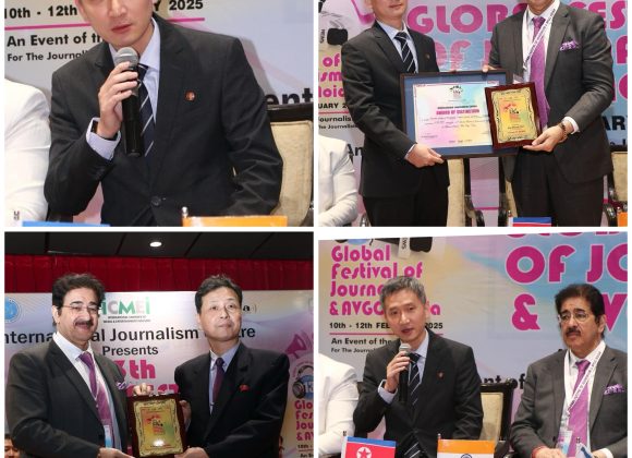 13th Global Festival of Journalism & AVGC Noida 2025 Hosts Screening of DPR Korea Documentary 481164579_10160148995386065_7331949017138595685_n