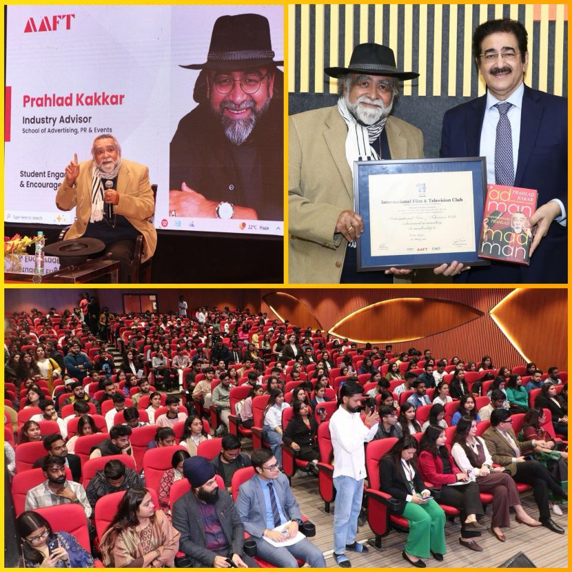 Renowned Advertising Guru Prahlad Kakkar Conducts Master Class at AAFT School of Advertising, PR, and Events 481663470_10160154437516065_2443641751805964468_n