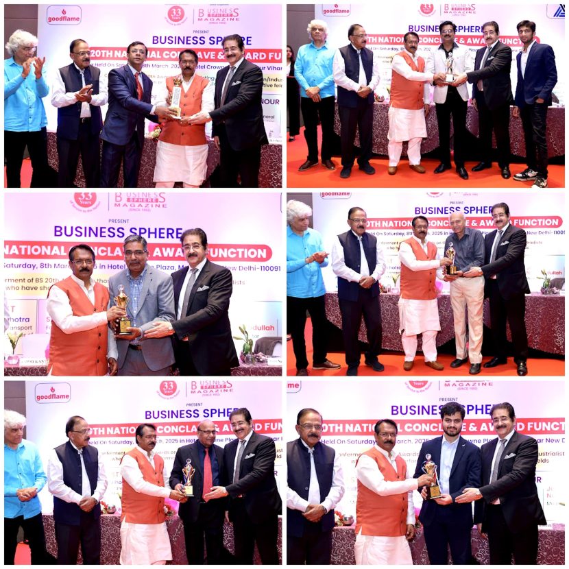 Minister Harsh Malhotra and Dr. Sandeep Marwah Honor MSMEs at National Business Conclave 481989052_10160191360796065_9169322209510837412_n