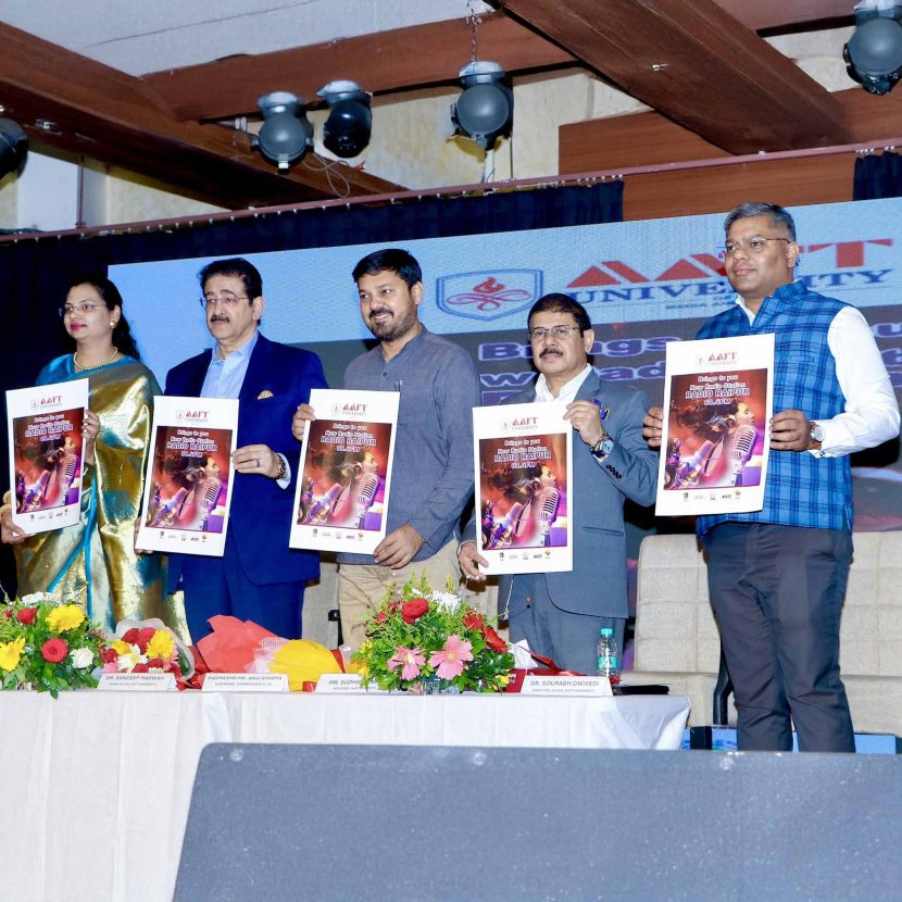 Radio Raipur 88.4 FM Launched at AAFT University 484806669_10239379031313666_2229778037641157348_n