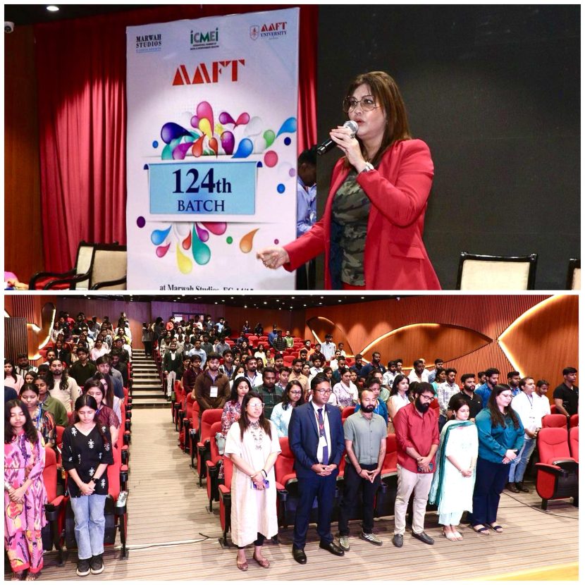 Motivational Workshop by Renowned Writer Vandana Vadera Held at AAFT 485138053_10160233124736065_3433402872064597681_n