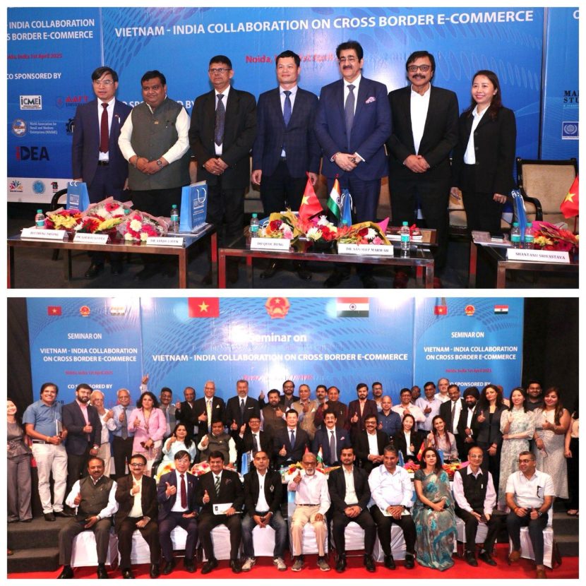 Vietnam-India Cross-Border E-Commerce Seminar Successfully Held at Marwah Studios 487490003_10160269659776065_7821652606096669446_n