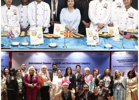 AAFT School of Hospitality and Tourism Showcases Global Culinary Diversity at International Conclave on Education 490002581_10160293513976065_2543049287103613992_n
