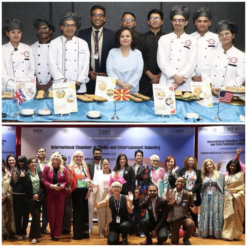 AAFT School of Hospitality and Tourism Showcases Global Culinary Diversity at International Conclave on Education 490002581_10160293513976065_2543049287103613992_n