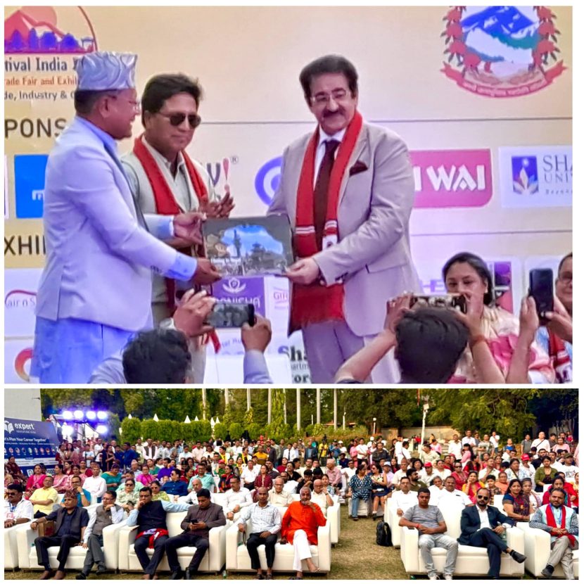 Sandeep Marwah Delivers Keynote Address as Chair for Indo-Nepal Film & Cultural Forum at Nepal Cultural Festival 2025 490117954_10160307181471065_8384350423335959413_n