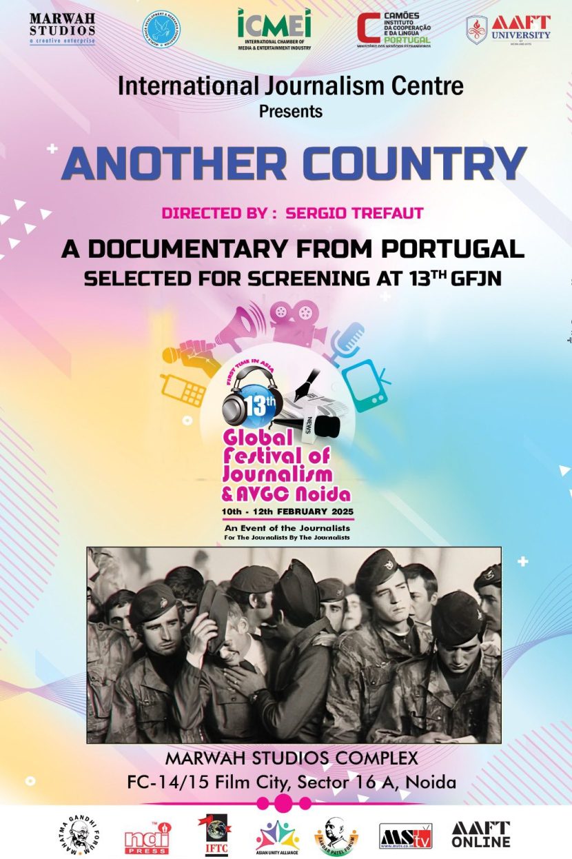 Portuguese Film “Another Country” Showcased at 13th Global Festival of Journalism & AVGC Noida 2025 490453272_10239720898980144_2958923592571367702_n