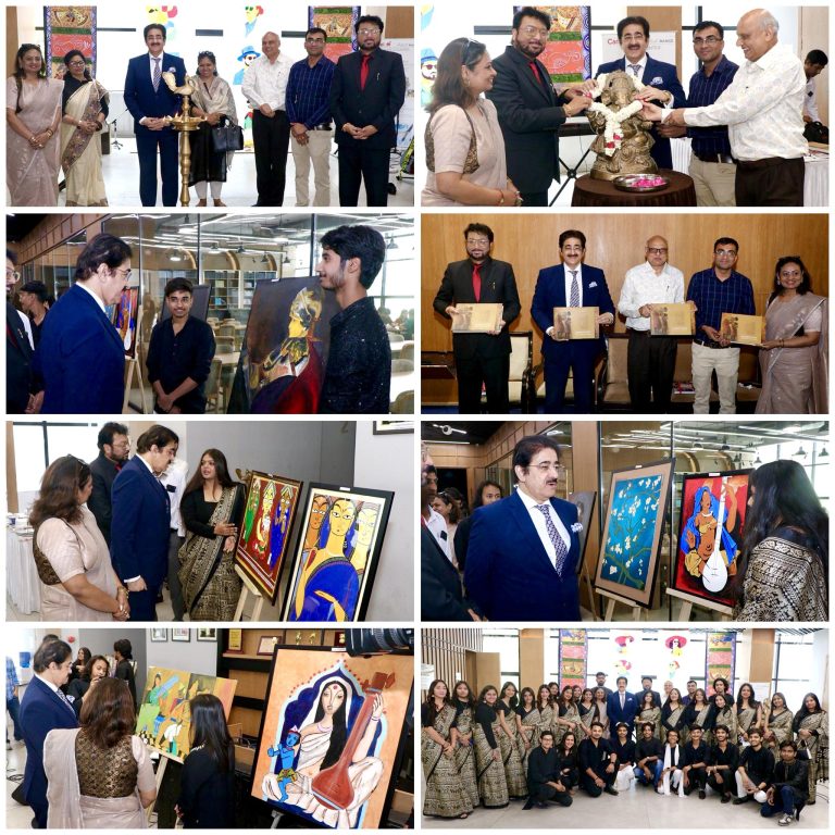 World Art Day Celebrated with Grand Exhibition and Book Launch at AAFT School of Fine Arts 491046887_10160315747066065_160322608963213332_n
