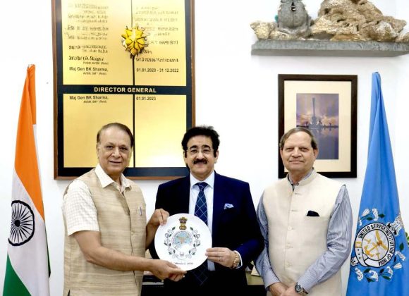 Dr. Sandeep Marwah Honoured by Distinguished Military Leaders for Promoting India Globally Military Leaders for Promoting India Globally