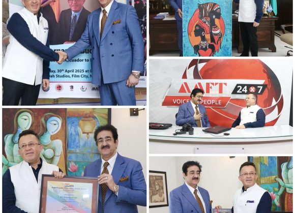 Ambassador of Ecuador to India Appointed Patron of Indo Ecuador Film and Cultural Forum at Marwah Studios 494992492_10160369593951065_8445544332714935872_n