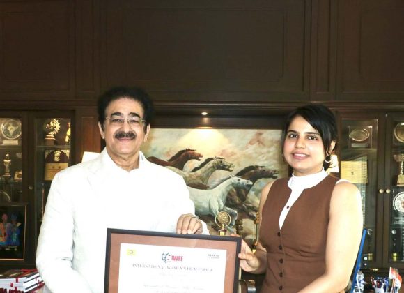 Sweety Upadhyaya Honoured with Life Membership of IWFF Sweety Upadhyaya Honoured with Life Membership of IWFF