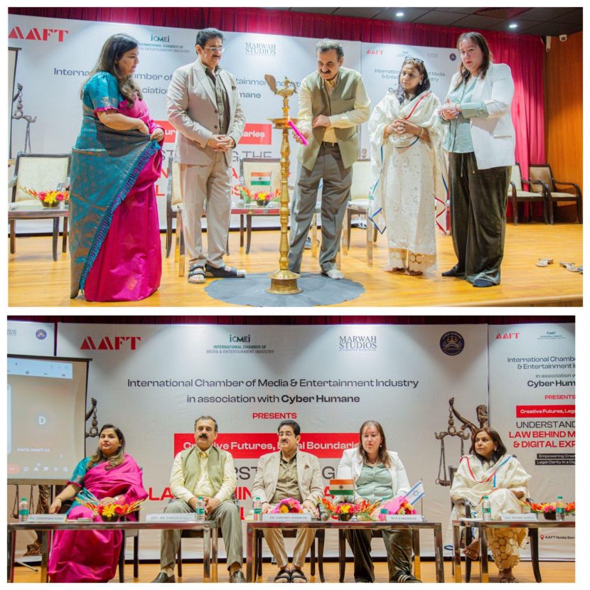 AAFT and ICMEI Host Legal Summit on Media & Digital Expression at Marwah Studios. AAFT and ICMEI Host Legal Summit on Media & Digital Expression
