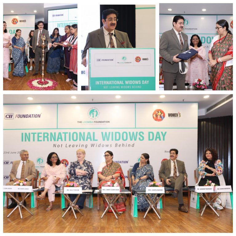 Inaugurates International Widows’ Day