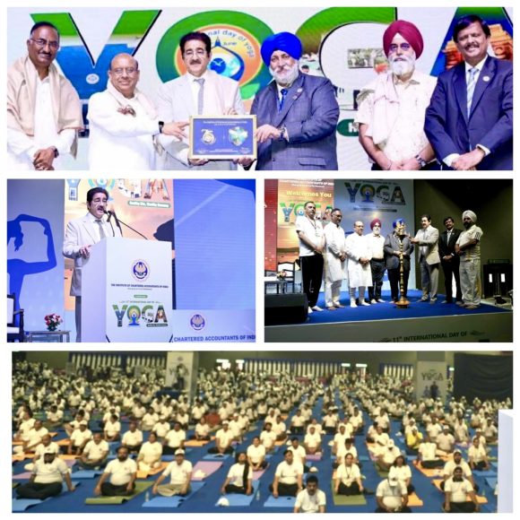 International Day of Yoga at Bharat Mandapam